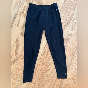 SMARTWOOL size small Black merino wool Leggings